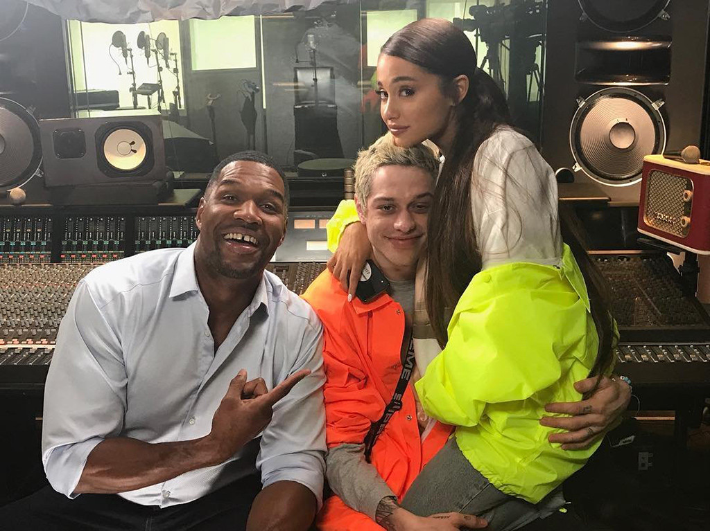Michael Strahan, Ariana Grande, Pete Davidson